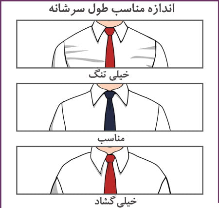 روش اندازه گیری پیراهن مردانه هنگام خرید حضوری