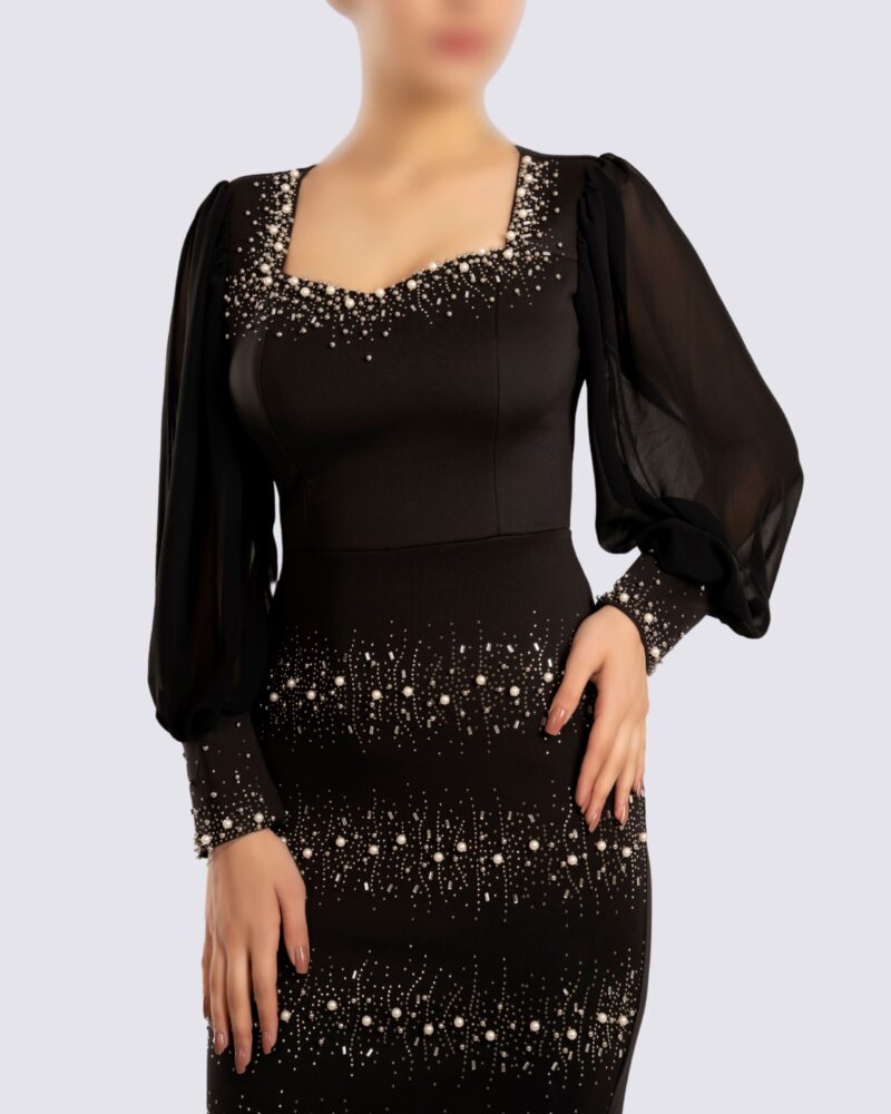 پیراهن مجلسی زنانه مدل بهارین - Image 5