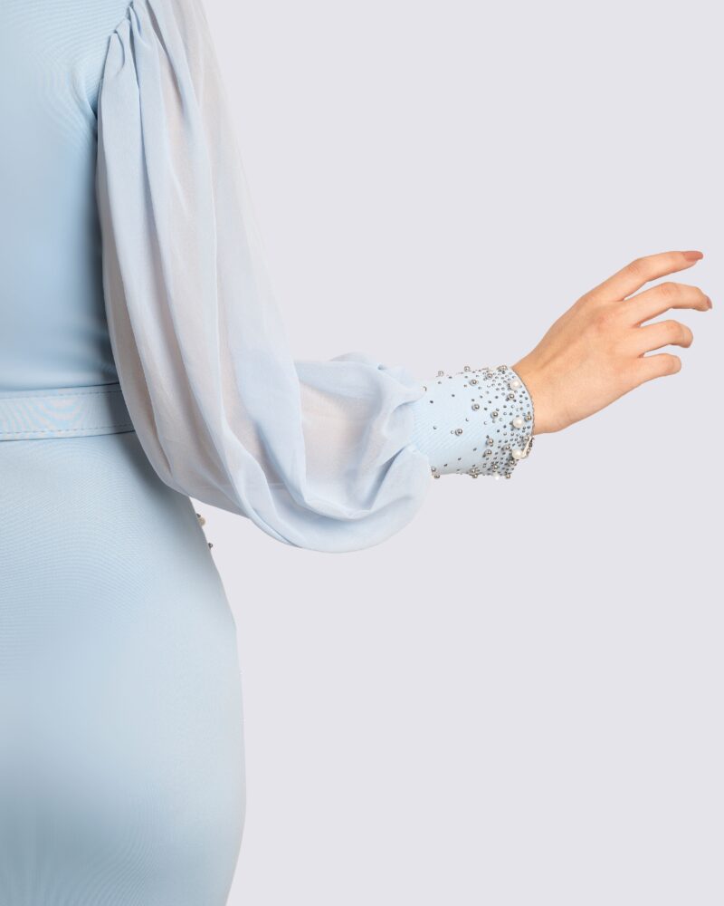 پیراهن مجلسی زنانه مدل بهارین - Image 3
