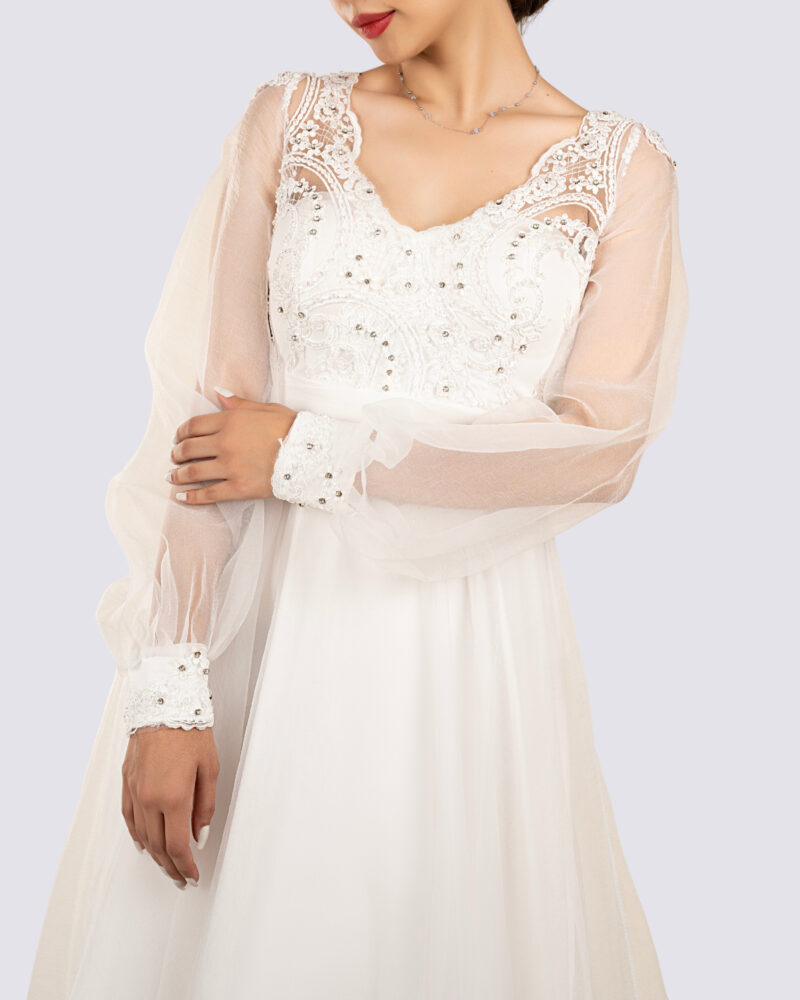 پیراهن فرمالیته فایو مدل ماه نگار - Image 3