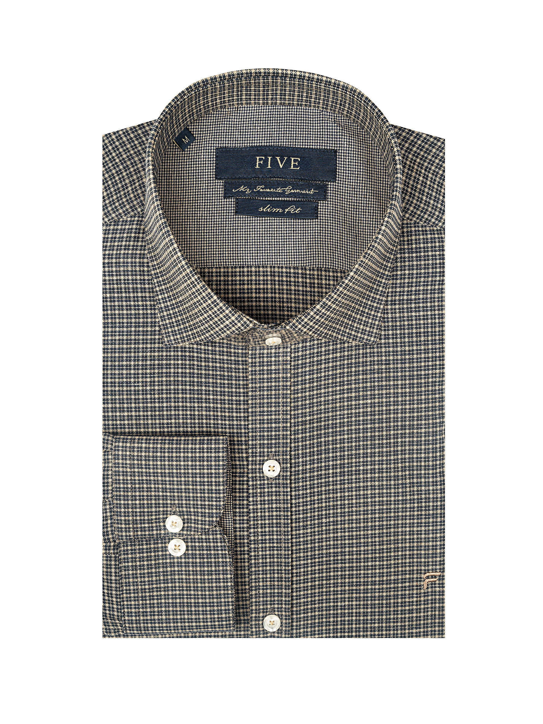 1 پیراهن چهارخانه مردانه فایو - Image 1