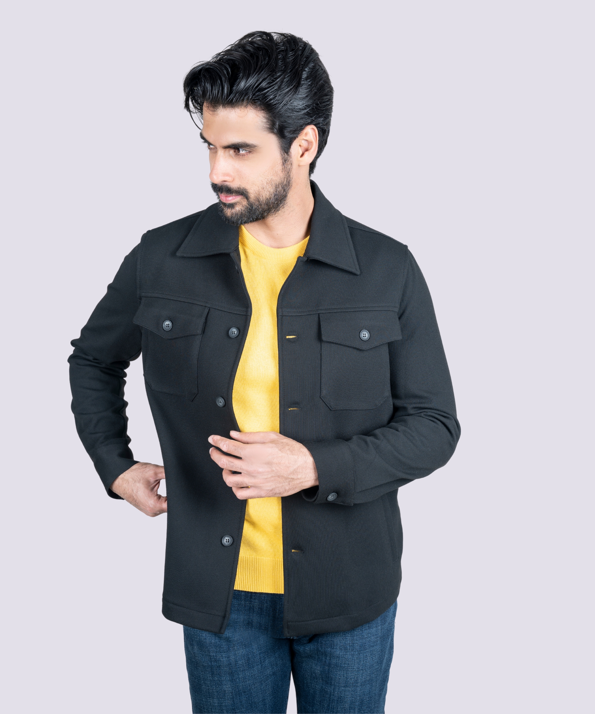 1 پیراهن آکسفورد مردانه فایو - Image 1