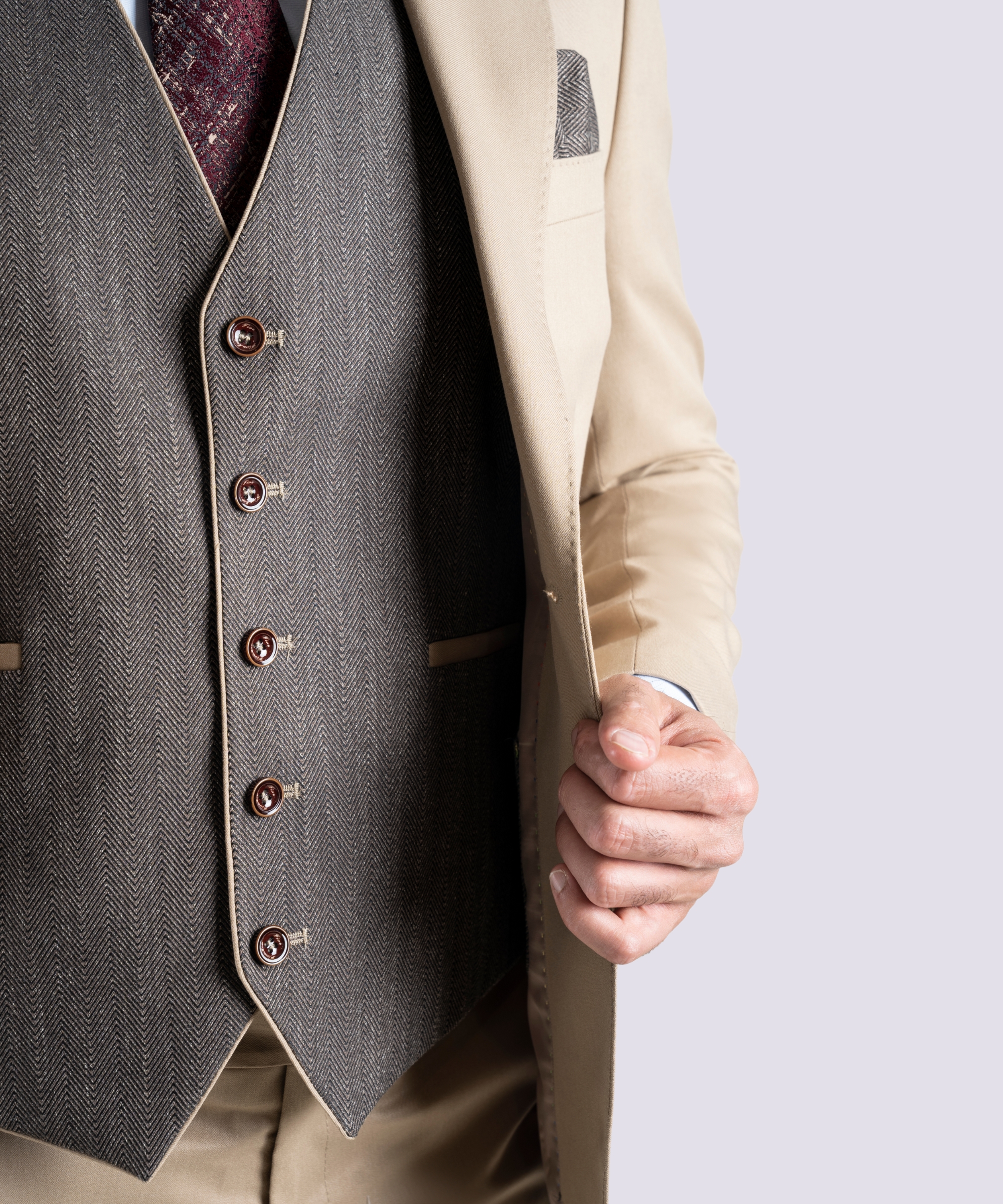 10 کت و شلوار  ژیله دورو مردانه فایو - Image 11