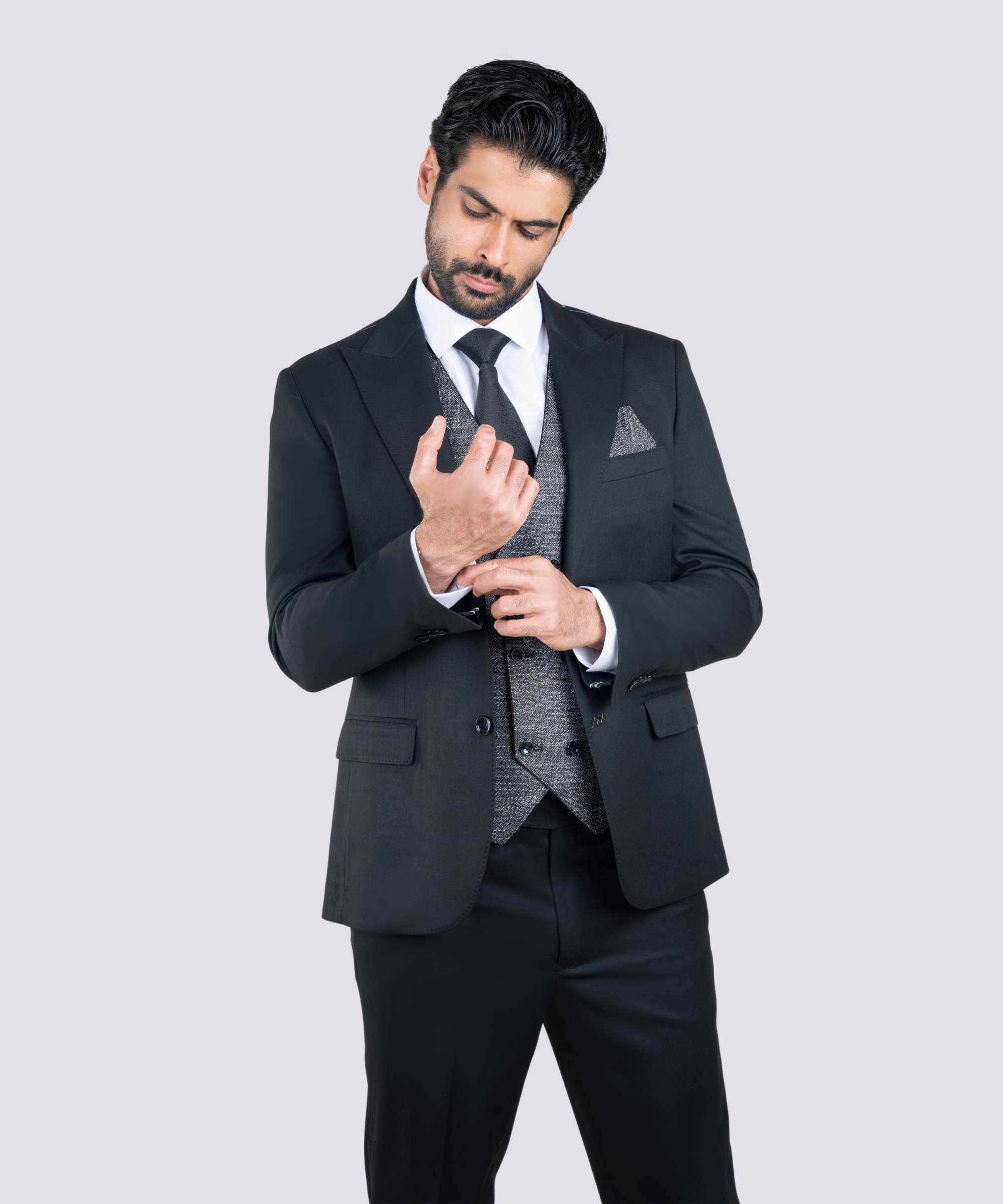 12 کت و شلوار  ژیله دورو مردانه فایو - Image 12