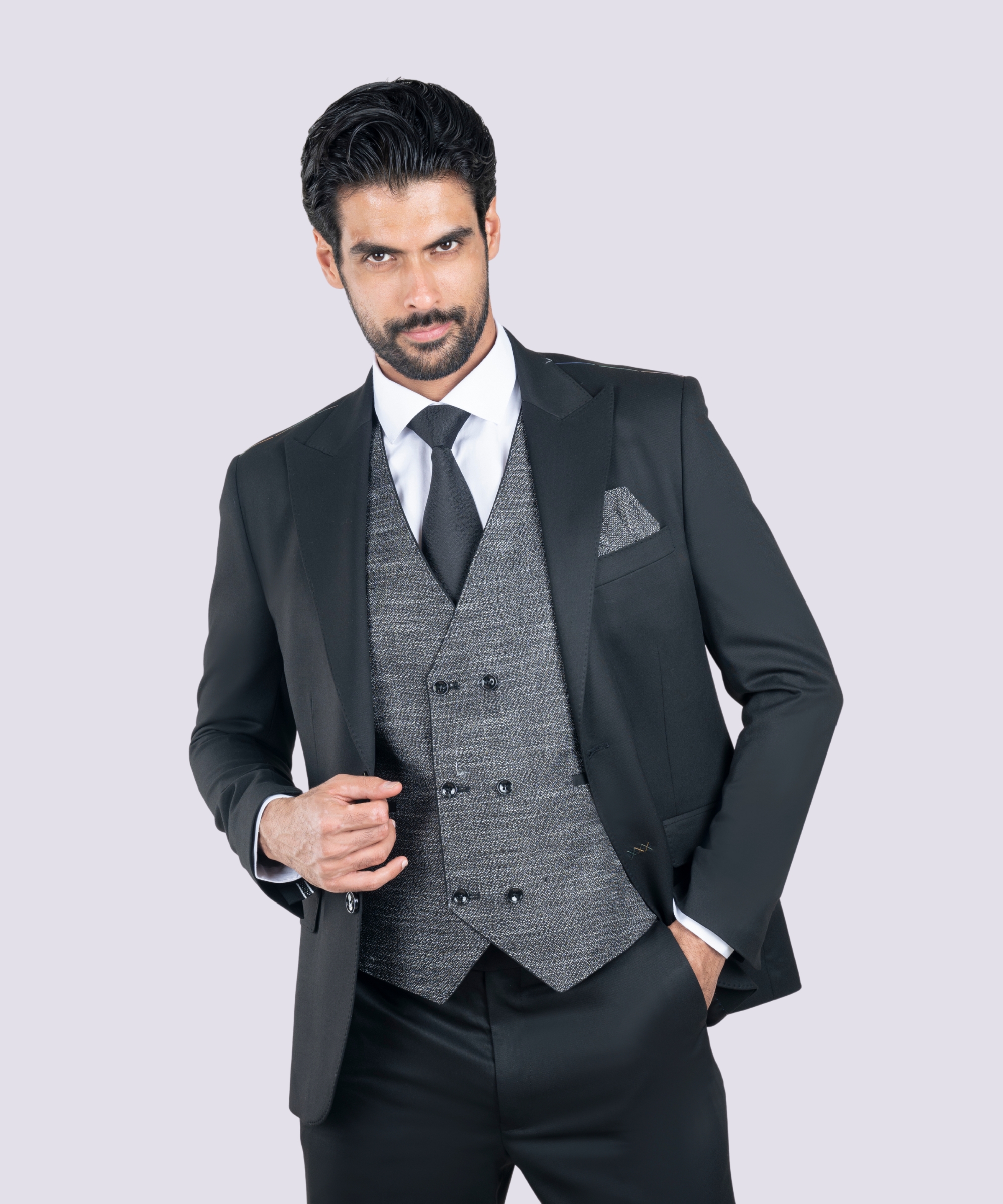 13 کت و شلوار  ژیله دورو مردانه فایو - Image 13