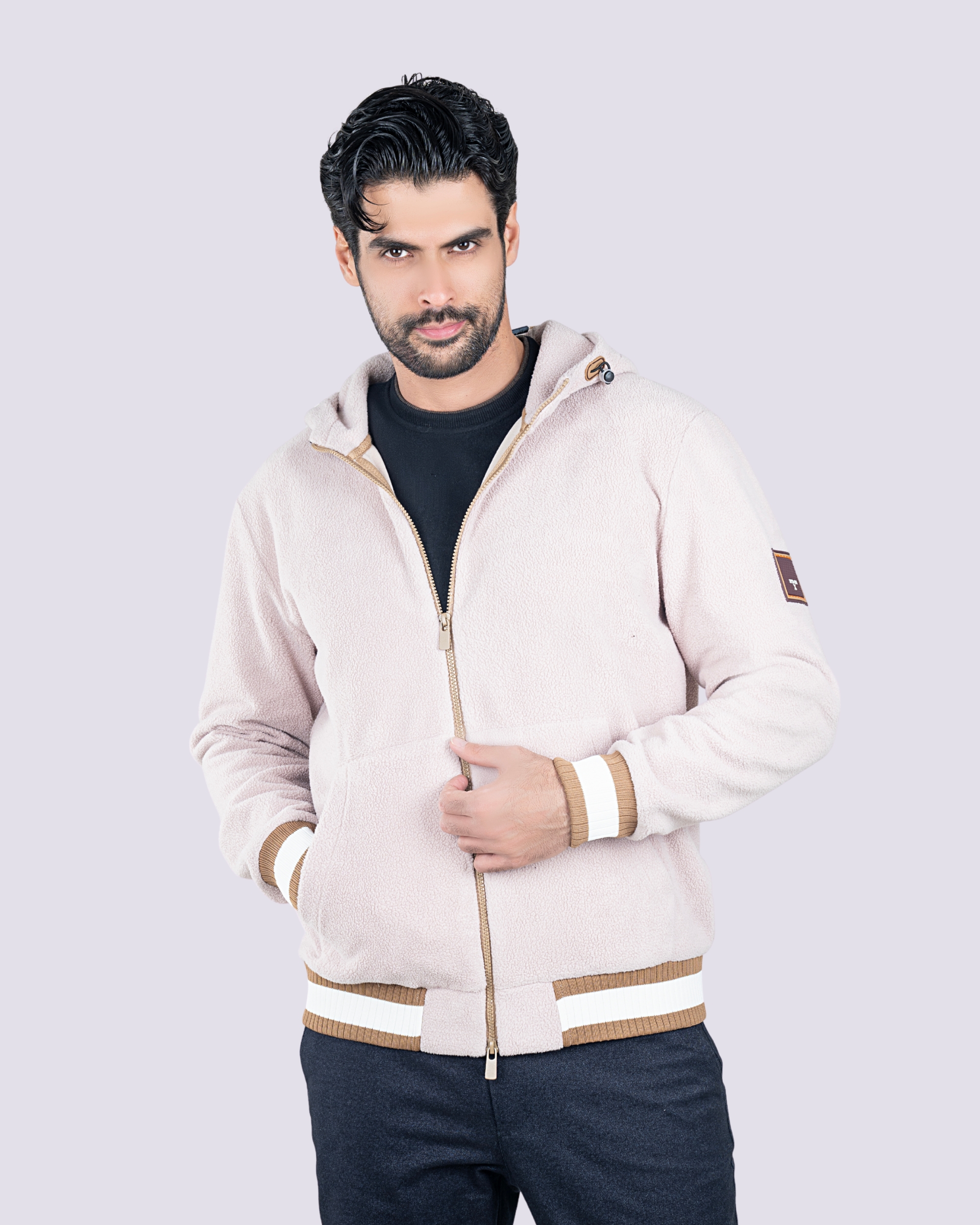 2 سویشرت تدی مردانه فایو - Image 1