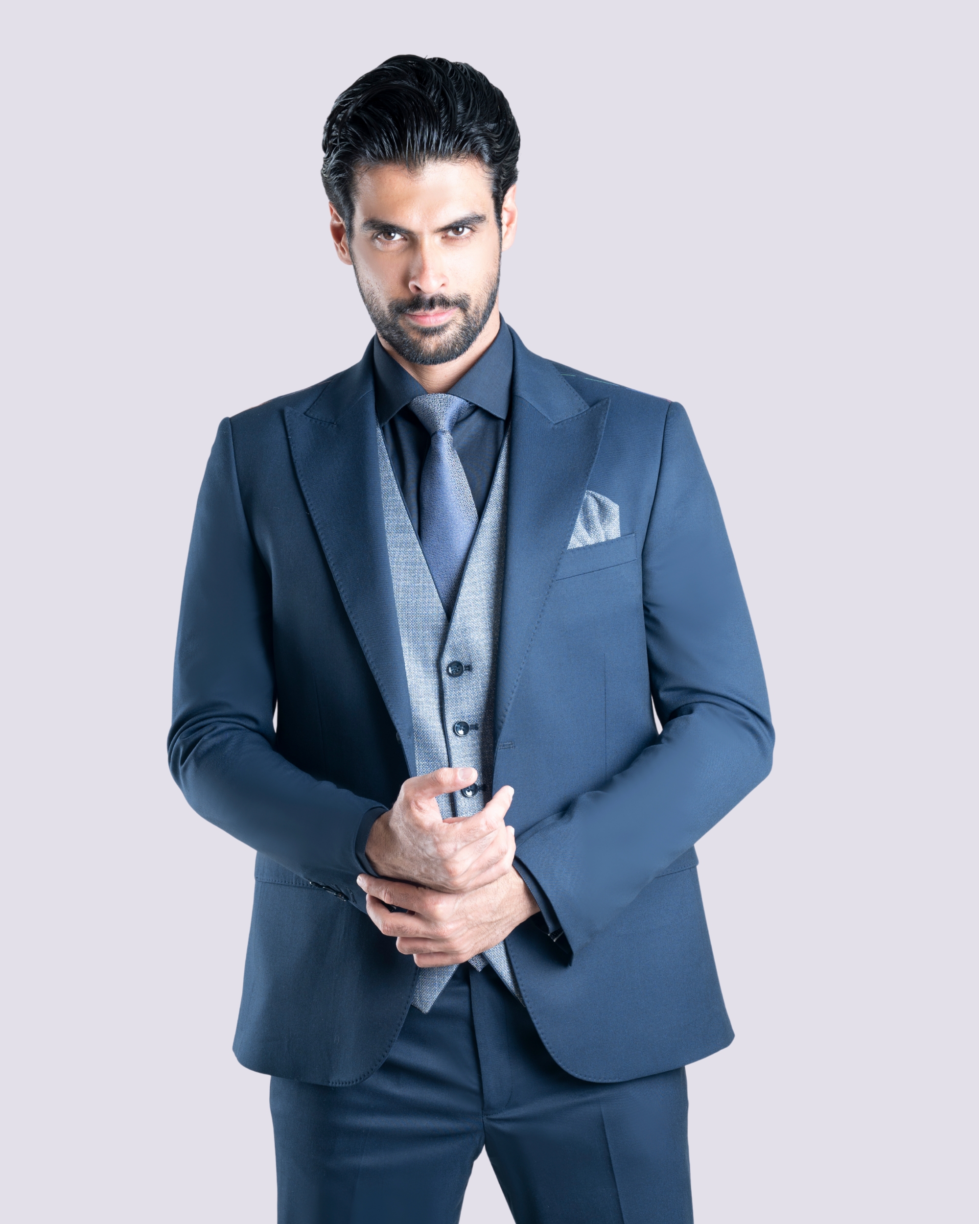 2 کت و شلوار  ژیله دورو مردانه فایو - Image 1