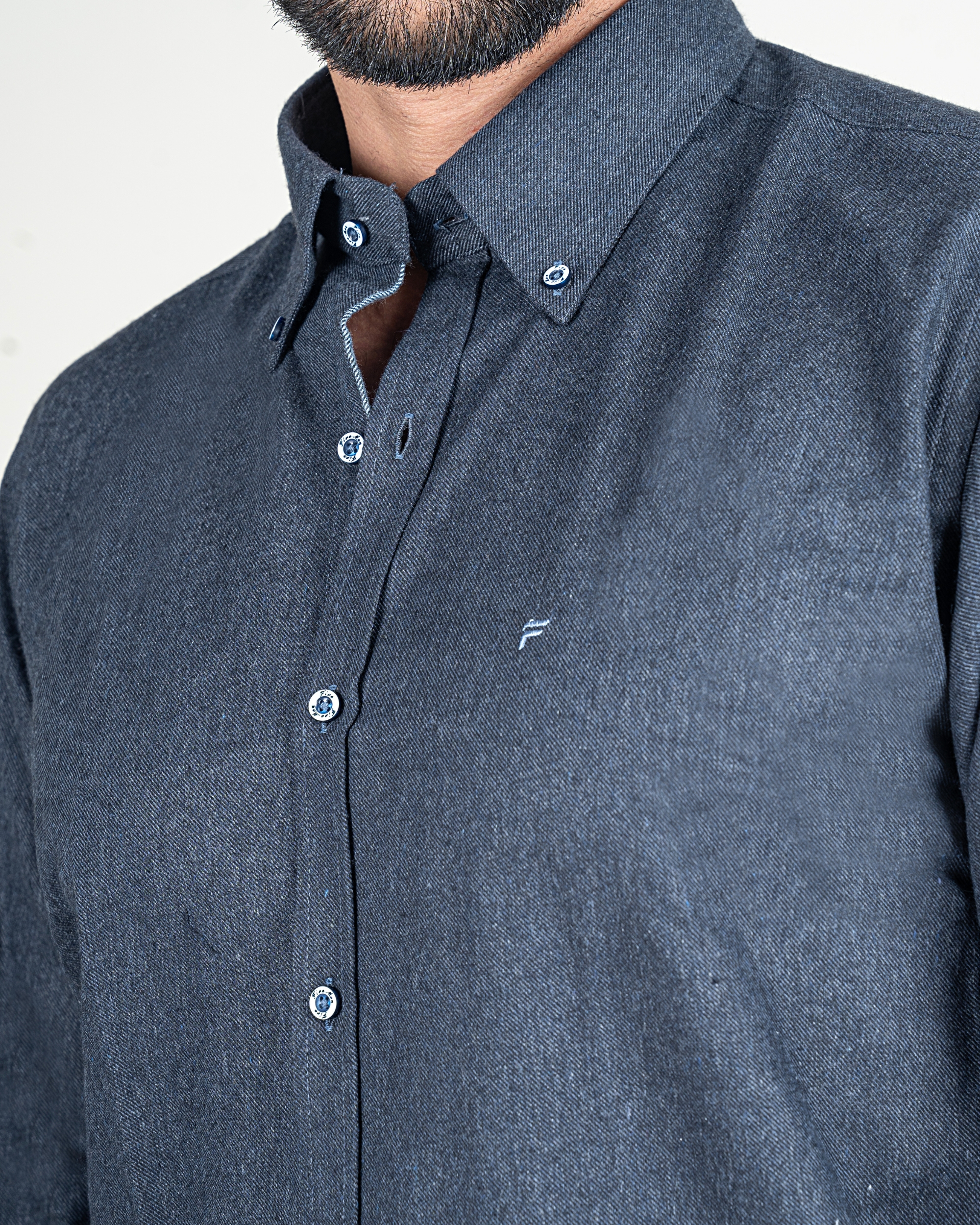 3 پیراهن پشمی مردانه فایو - Image 4