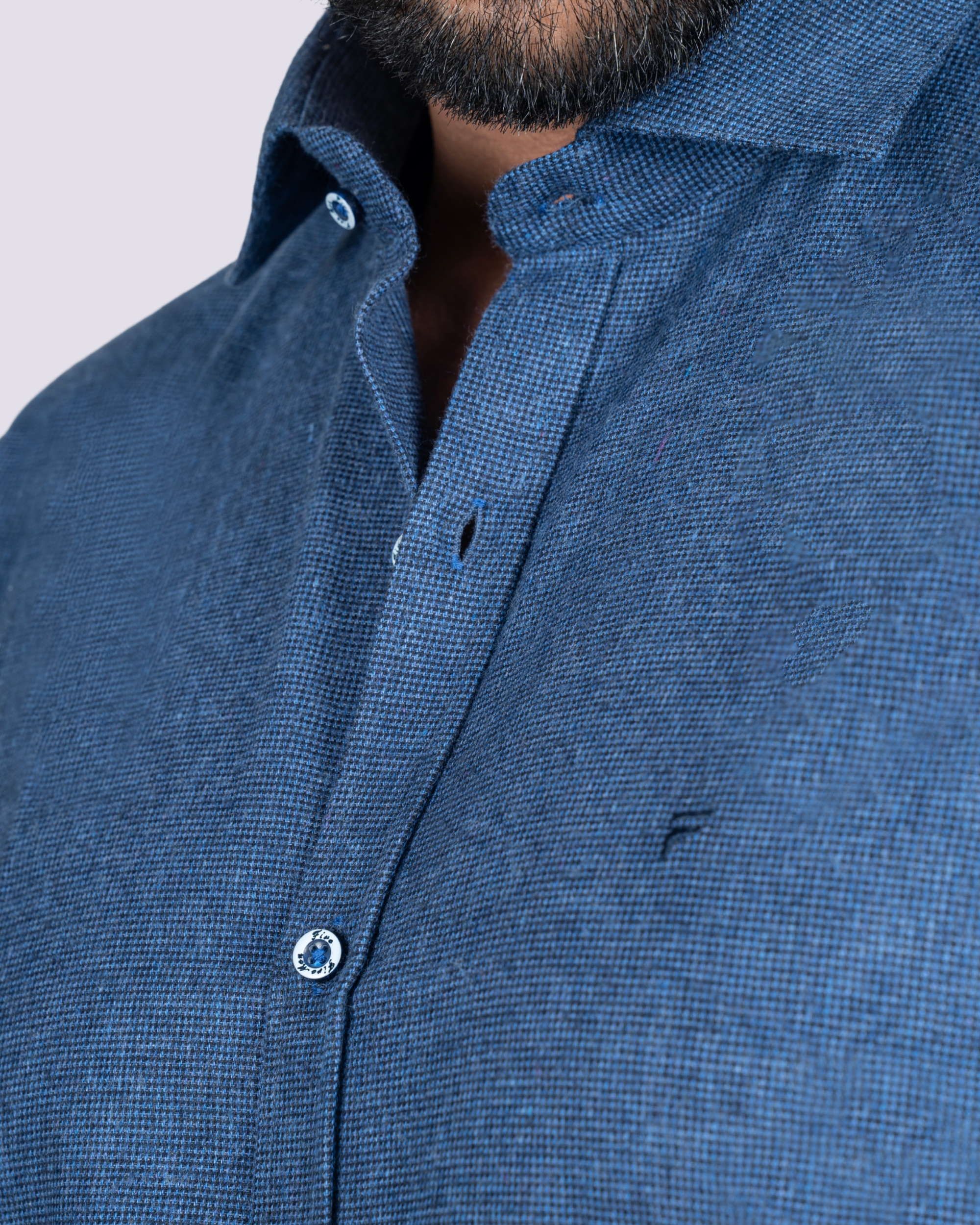 3 پیراهن پشمی یقه کوتاه ساده - Image 6