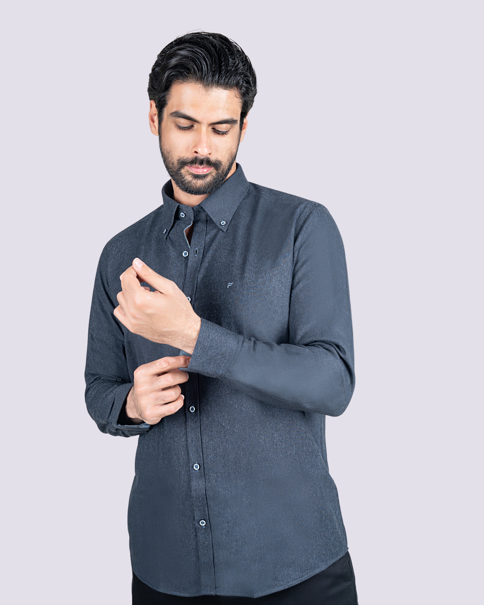 4 پیراهن پشمی مردانه فایو - Image 3