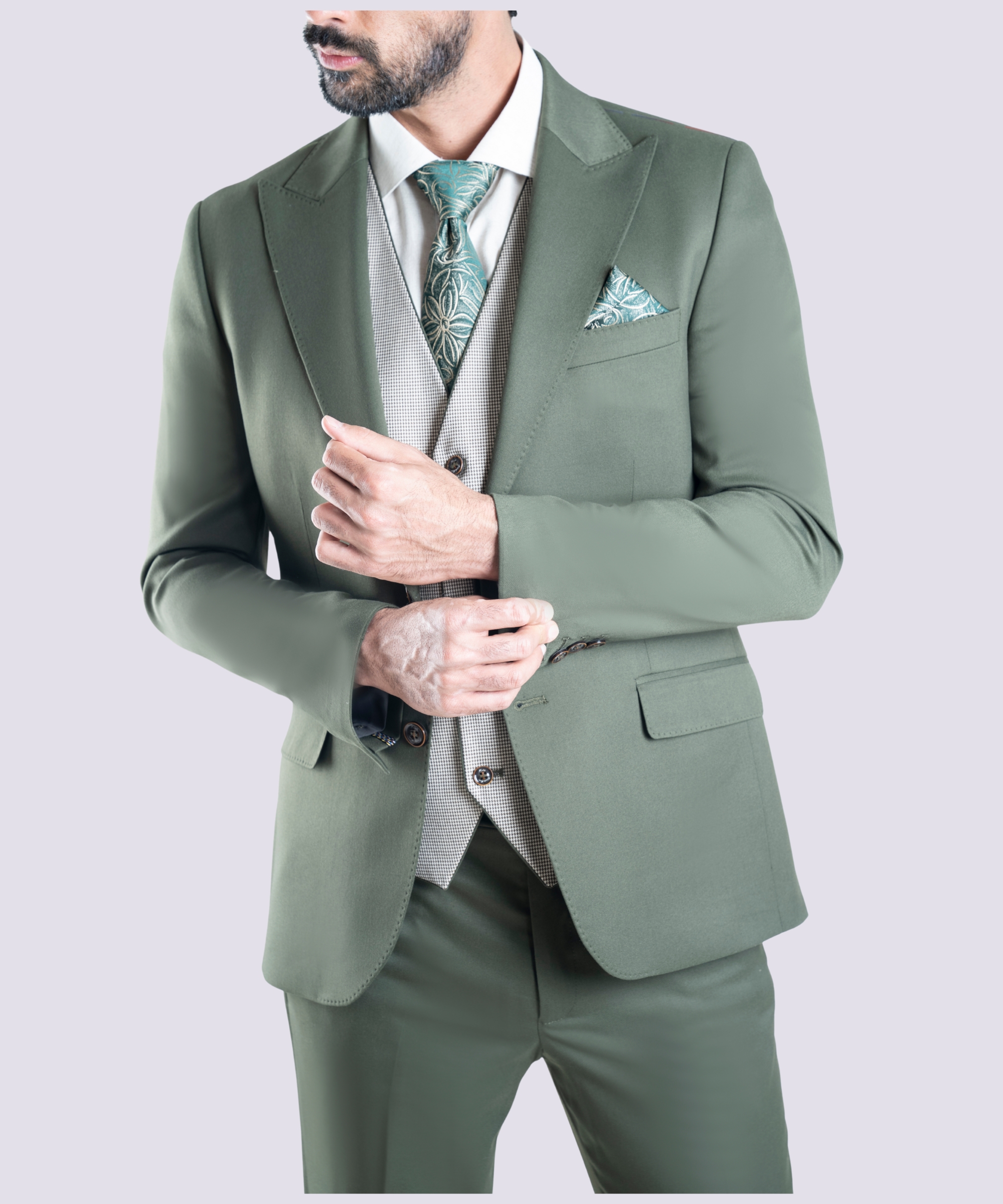 4 کت و شلوار  ژیله دورو مردانه فایو - Image 5