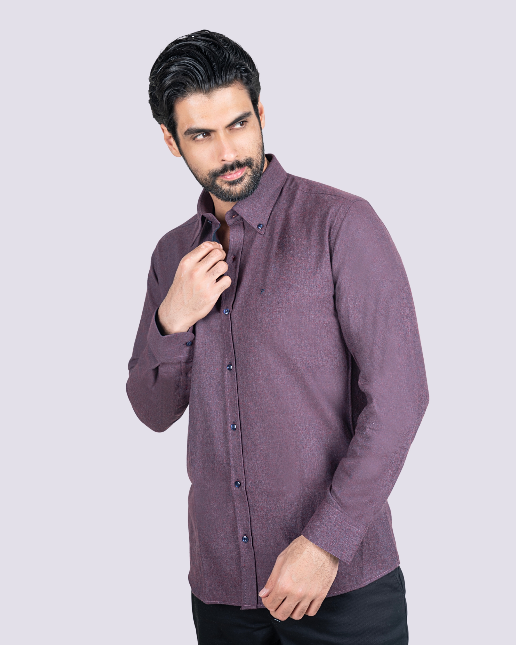 5 پیراهن پشمی مردانه فایو - Image 1