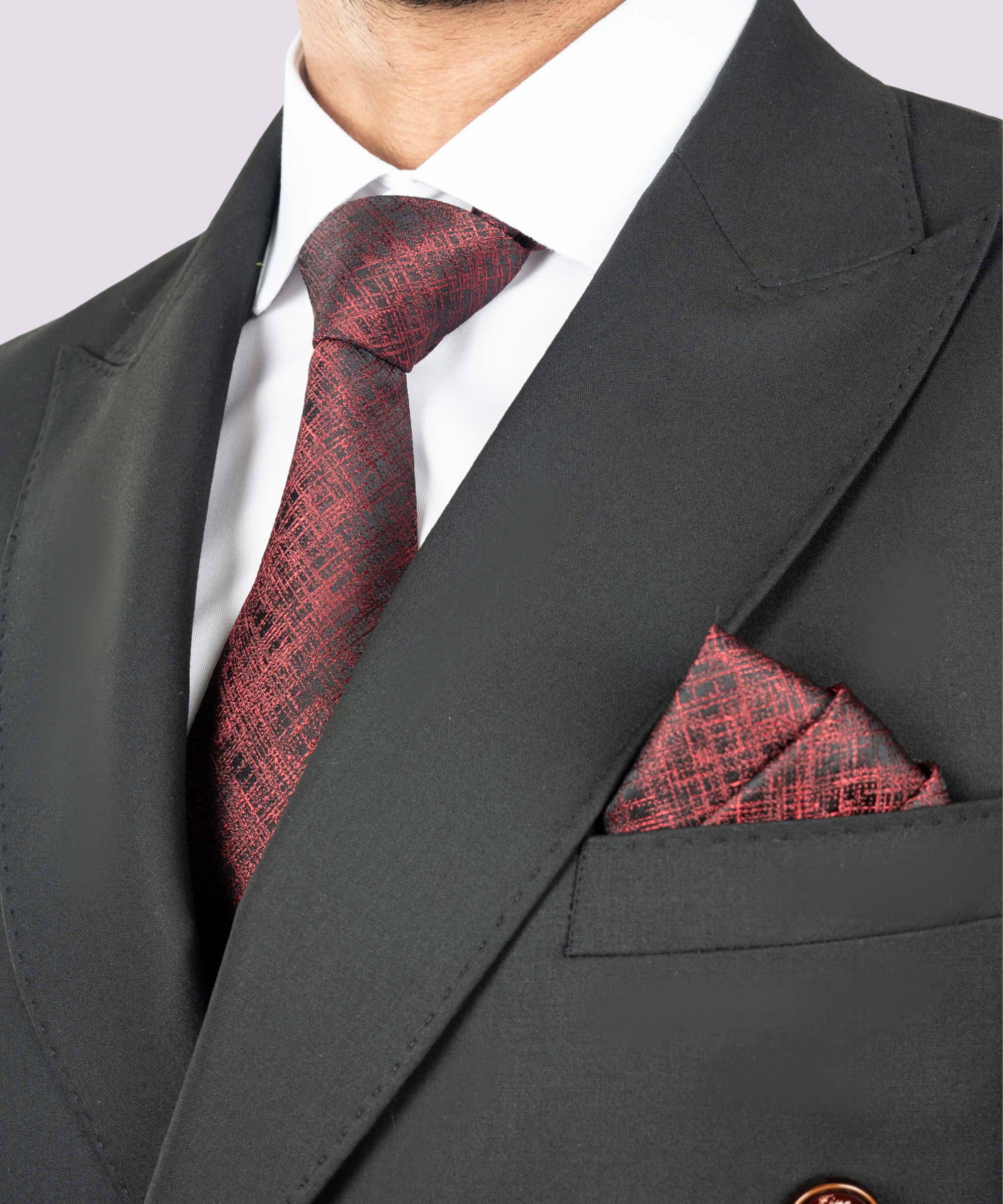 7 کت وشلوار دبل برست مردانه - Image 17