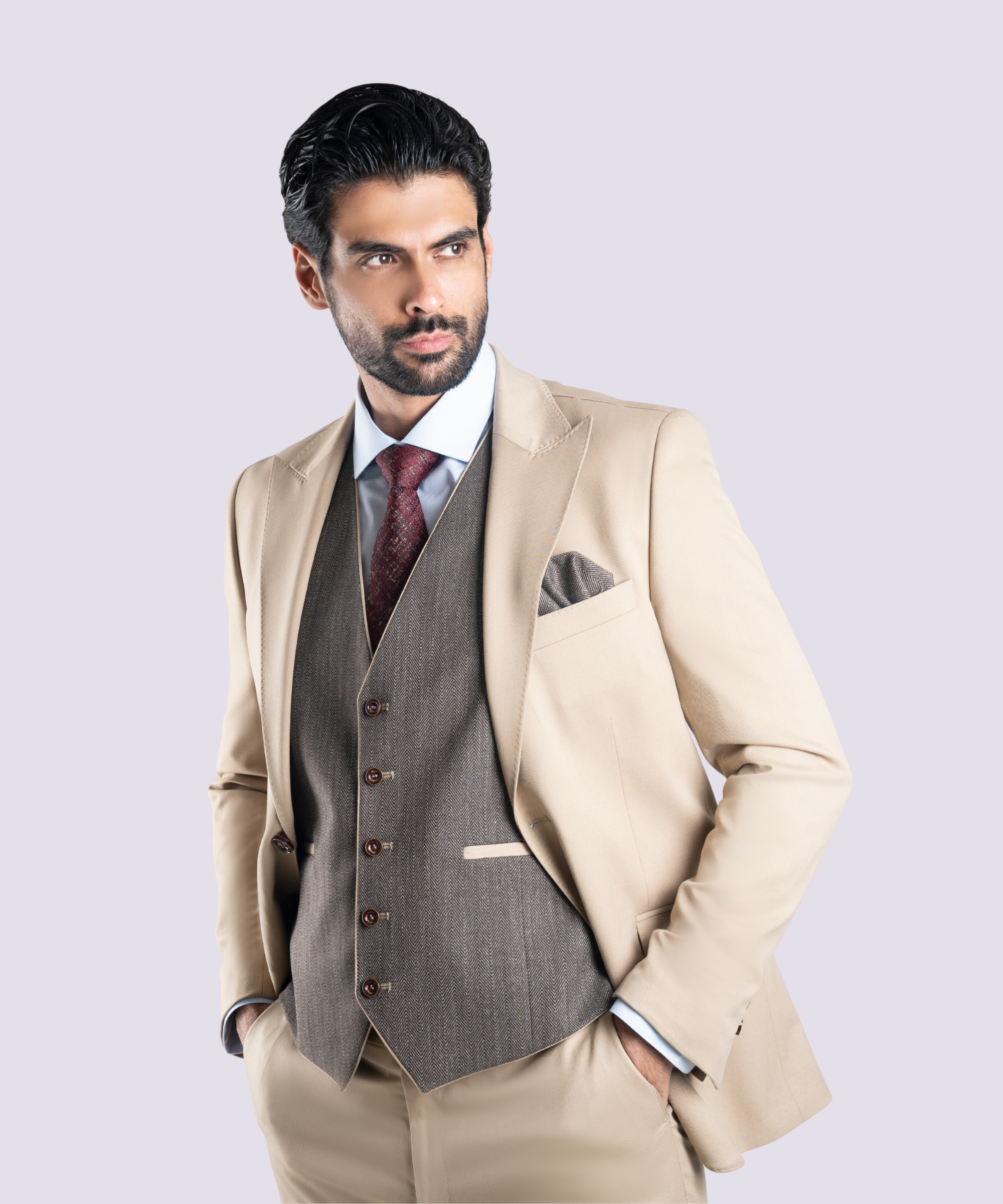 8 کت و شلوار  ژیله دورو مردانه فایو - Image 8